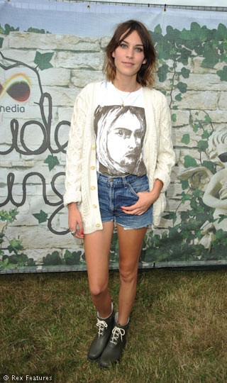 Could Alexa Chung have looked any more perfect at V Festival at the weekend